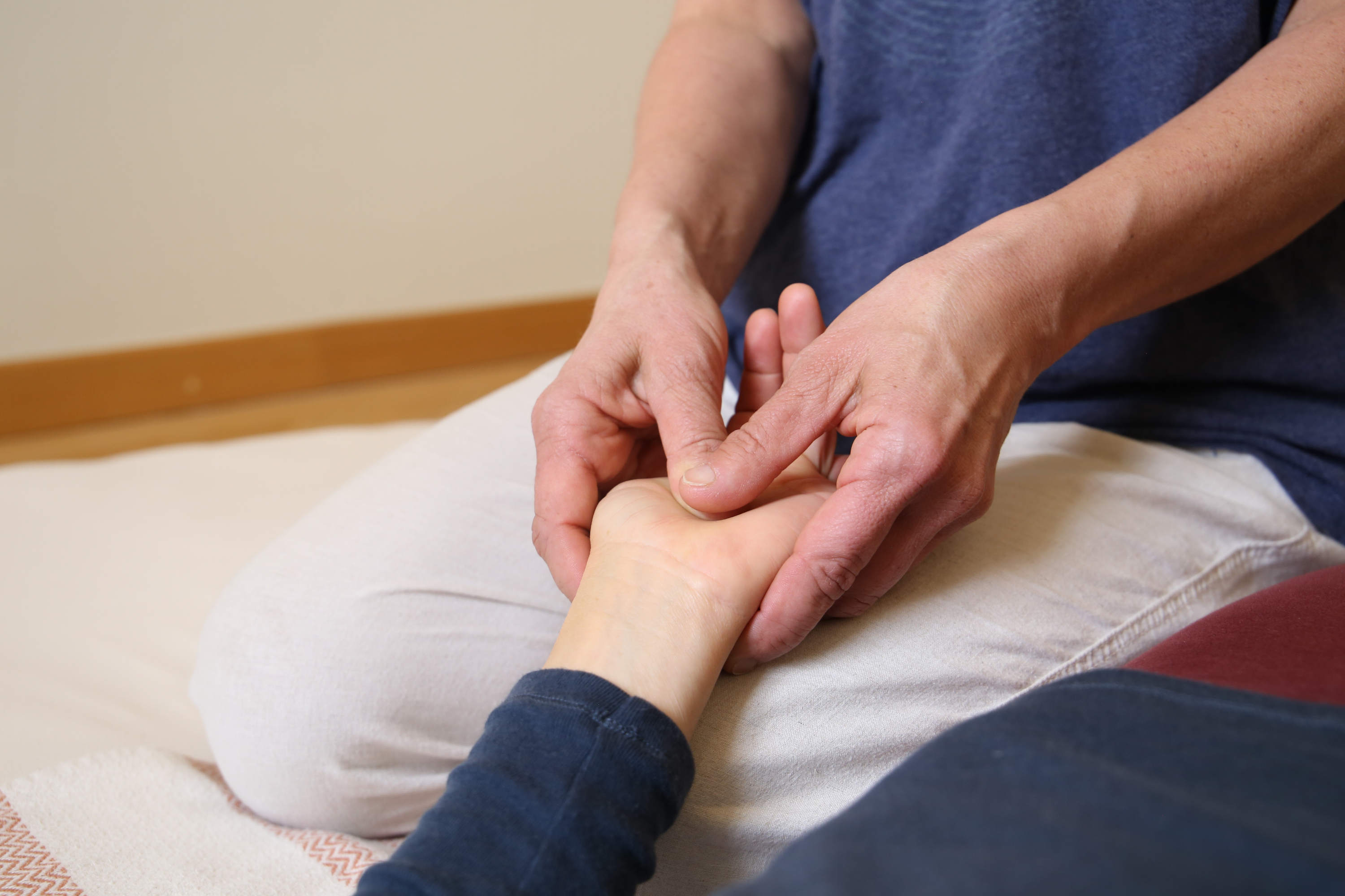 Shiatsu Handbehandlung