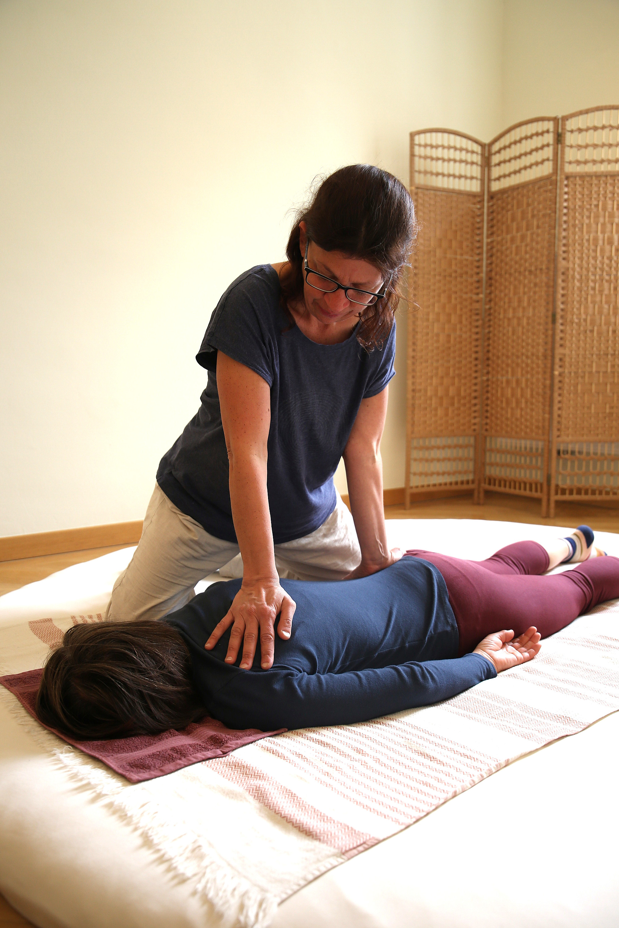 Shiatsu Rückenbehandlung